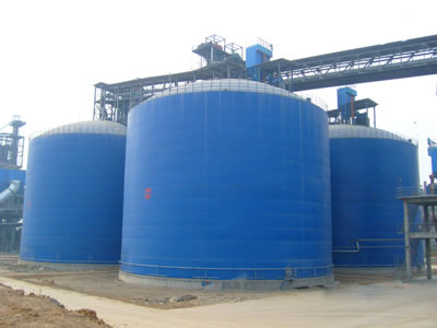 承留镇水泥钢板库改造