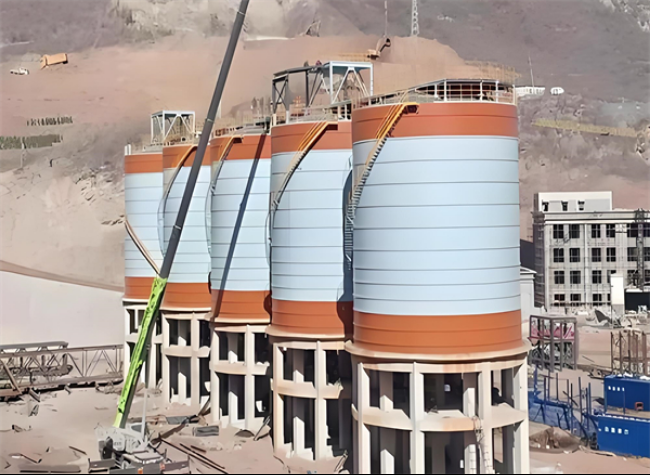 承留镇高架钢板仓